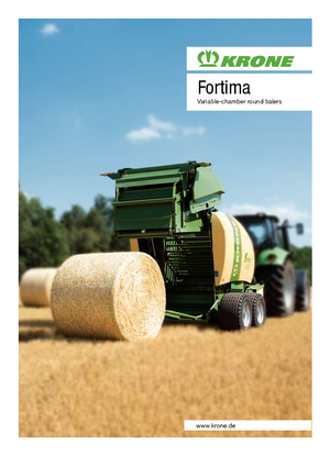 Rotoempacadoras Krone Fortima V 1500 MC