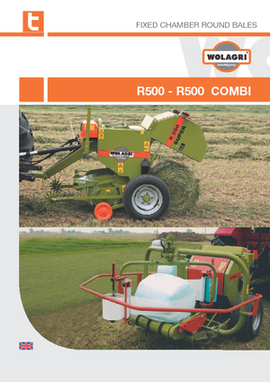 Rotoempacadoras Wolagri R 500 Combi