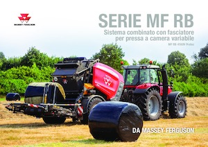 Rotoempacadoras Massey Ferguson RB 4160V Protec