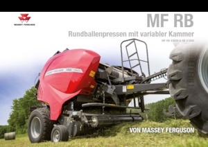 Rotoempacadoras Massey Ferguson RB 4160V Xtra 