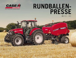 Rotoempacadoras Case IH RB 465 VC 
