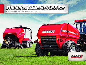 Rotoempacadoras Case IH RB544