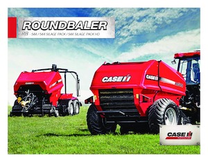 Rotoempacadoras Case IH RB544