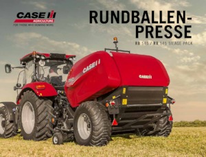 Rotoempacadoras Case IH RB545