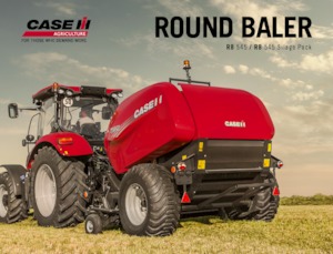 Rotoempacadoras Case IH RB545