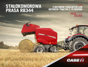 Rotoempacadoras Case IH RB 344