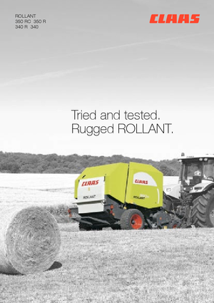 Rotoempacadoras Claas Rollant 350 RC