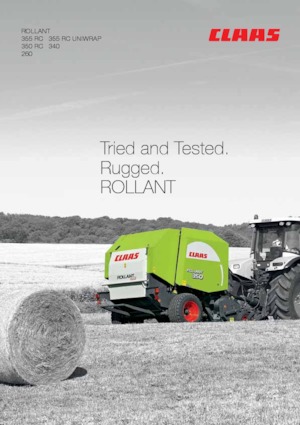 Rotoempacadoras Claas Rollant 355 RC
