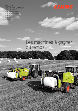 Rotoempacadoras Claas Rollant 375 RC