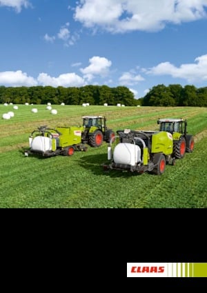 Rotoempacadoras Claas Rollant 455 RC Uniwrap 