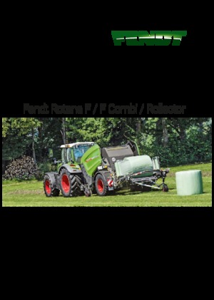 Rotoempacadoras Fendt Rotana 130 F Combi