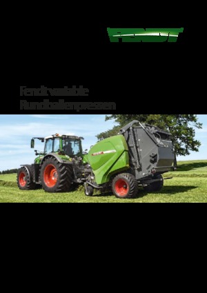Rotoempacadoras Fendt Rotana 160 V Combi