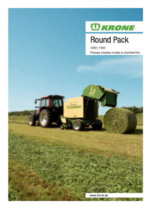 Rotoempacadoras Krone Round Pack 1250 MC