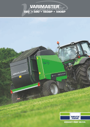 Rotoempacadoras DEUTZ-FAHR VariMaster 560