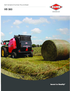 Rotoempacadoras Kuhn VB 560