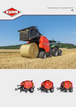 Rotoempacadoras Kuhn VB 7160