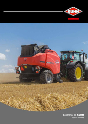 Rotoempacadoras Kuhn VB 7160