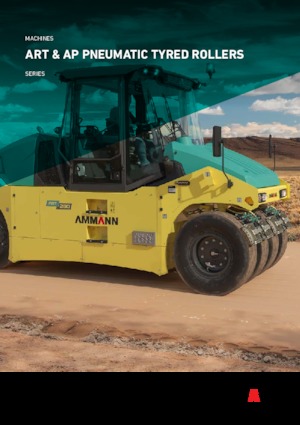 Rodillos de neumáticos Ammann ART 280 T4f
