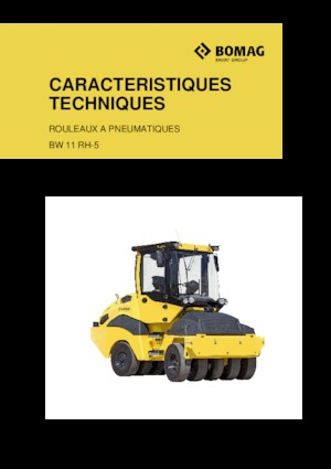 Rodillos de neumáticos Bomag BW 11 RH 5