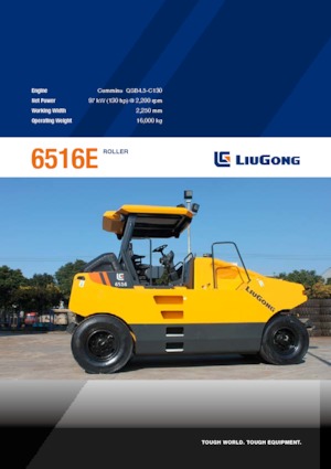Rodillos de neumáticos Liugong 6516E