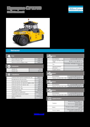 Rodillos de neumáticos Dynapac CP 2700