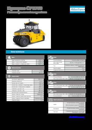 Rodillos de neumáticos Dynapac CP 2700
