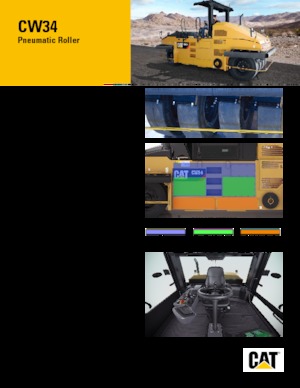 Rodillos de neumáticos Caterpillar CW34