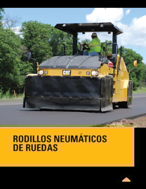 Rodillos de neumáticos Caterpillar CW34