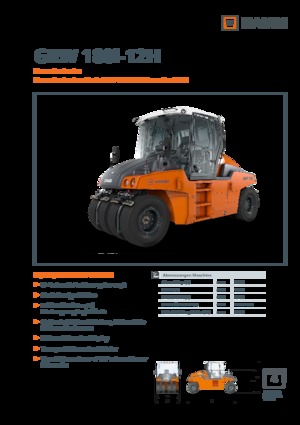 Rodillos de neumáticos Hamm GRW 180i-12 H