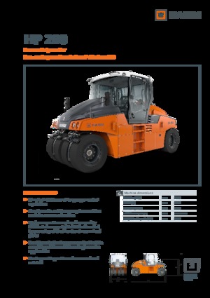 Rodillos de neumáticos Hamm HP 280