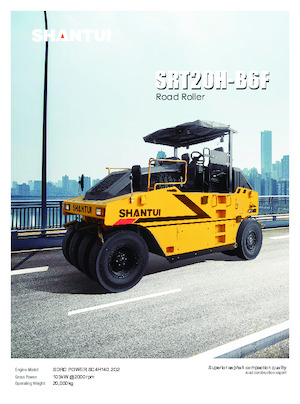 Rodillos de neumáticos Shantui SRT20H-B6F 