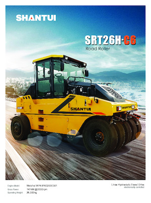Rodillos de neumáticos Shantui SRT26H-C6 