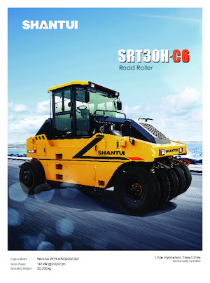 Rodillos de neumáticos Shantui SRT30H-C6 