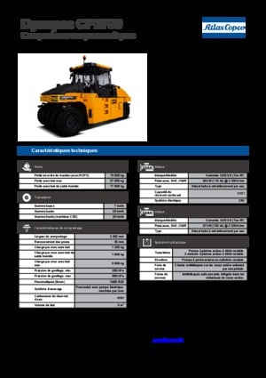 Rodillos de neumáticos Dynapac CP 2700