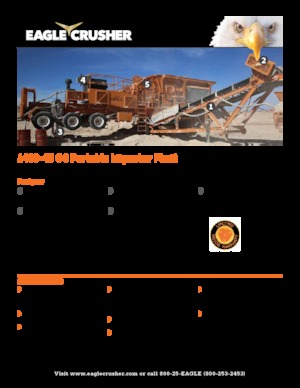 Plantas de reciclaje de escombros Eagle Crusher 1400-45 OC