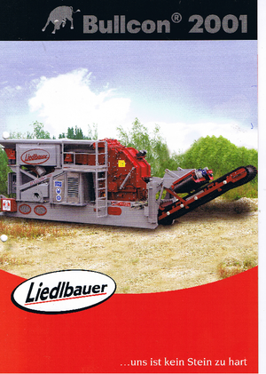 Plantas de reciclaje de escombros Liedlbauer 2001 Bullcon