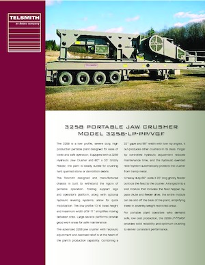 Plantas de reciclaje de escombros Telsmith 3258