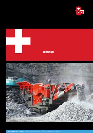 Plantas de reciclaje de escombros Gipo B 1385 FDR