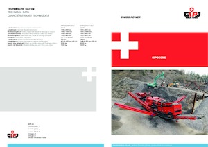 Plantas de reciclaje de escombros Gipo B4 GIGA