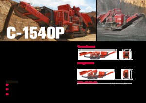 Plantas de reciclaje de escombros Terex-Finlay C 1540 P