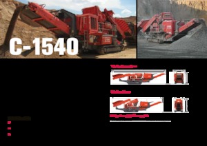Plantas de reciclaje de escombros Terex-Finlay C 1540 P