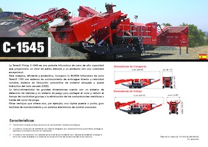 Plantas de reciclaje de escombros Terex-Finlay C 1545