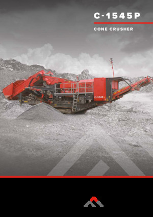 Plantas de reciclaje de escombros Finlay C-1545P