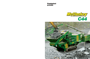 Plantas de reciclaje de escombros McCloskey C44