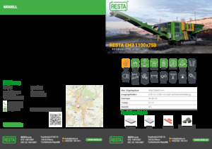 Plantas de reciclaje de escombros RESTA CH3