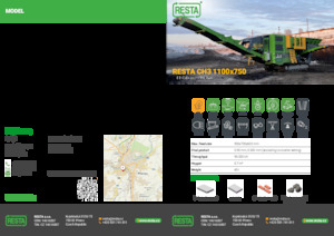 Plantas de reciclaje de escombros RESTA CH3