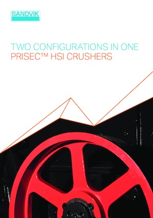 Plantas de reciclaje de escombros Sandvik CI711 HSI