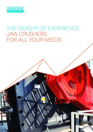 Plantas de reciclaje de escombros Sandvik CJ412