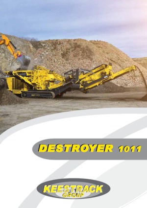 Plantas de reciclaje de escombros Keestrack Destroyer 1011