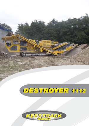 Plantas de reciclaje de escombros Keestrack Destroyer 1112 C
